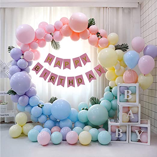 Backdrop sinh nhật bong bóng nhiều màu sắc BBX474 Backdrop sinh nhật bong bóng nhiều màu sắc BBX474